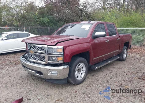 2015 Chevrolet Silverado 1500 1Lz из США, поврежденный, VIN 3GCUKSECXFG422114